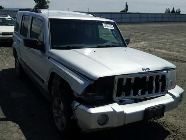 1J8HG48K98C184675 - 2008 JEEP COMMANDER SILVER photo 1