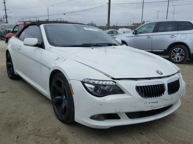 WBAEB53528CX61155 - 2008 BMW 650 I Ağ foto 1