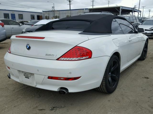 WBAEB53528CX61155 - 2008 BMW 650 I Ağ foto 4