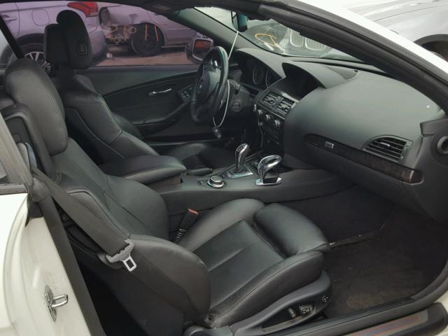 WBAEB53528CX61155 - 2008 BMW 650 I Ağ foto 5