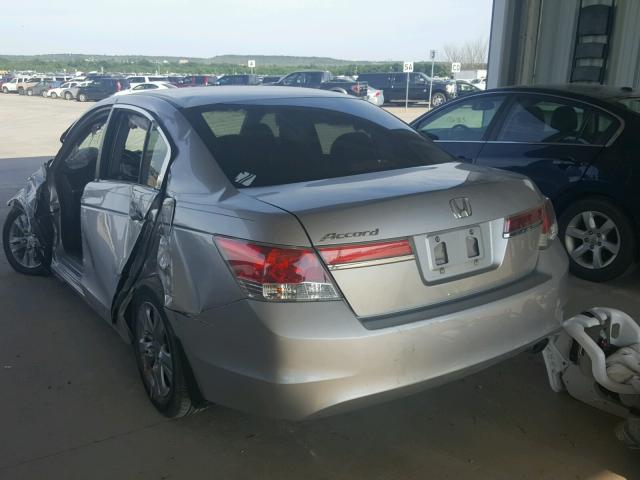 1HGCP2F43BA082982 - 2011 HONDA ACCORD LXP SILVER photo 3