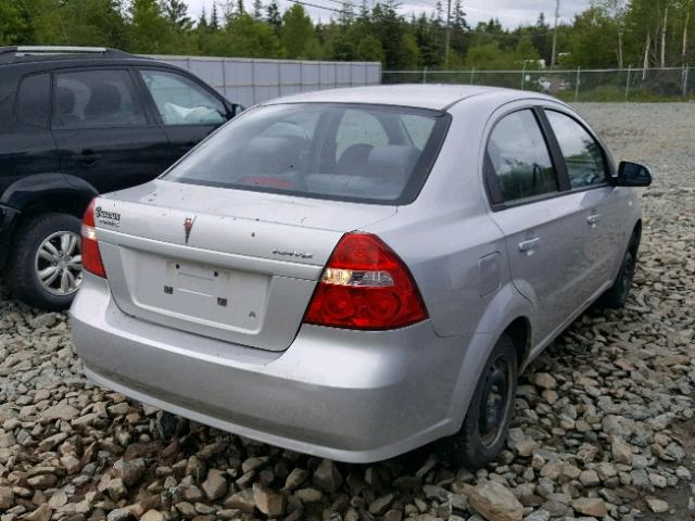 KL2TD55648B151387 - 2008 PONTIAC WAVE SILVER photo 4