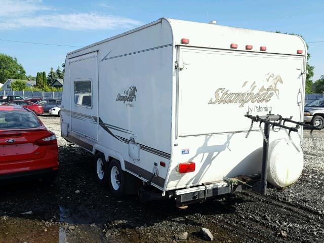 1PA200S214N00525 - 2004 PALO STAMPEDE WHITE photo 3