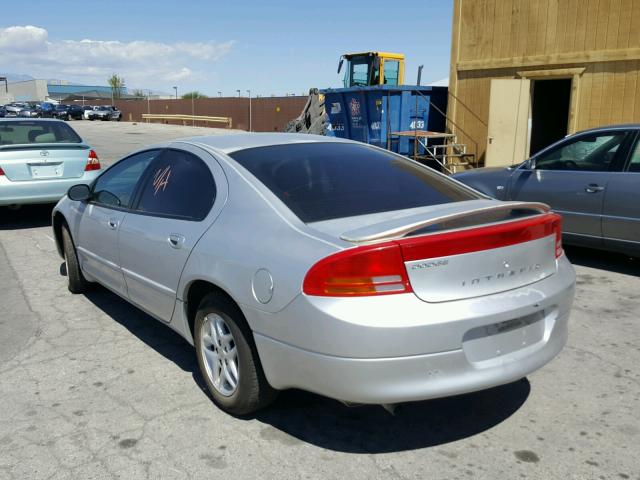 2B3HD46R44H587732 - 2004 DODGE INTREPID S SILVER photo 3