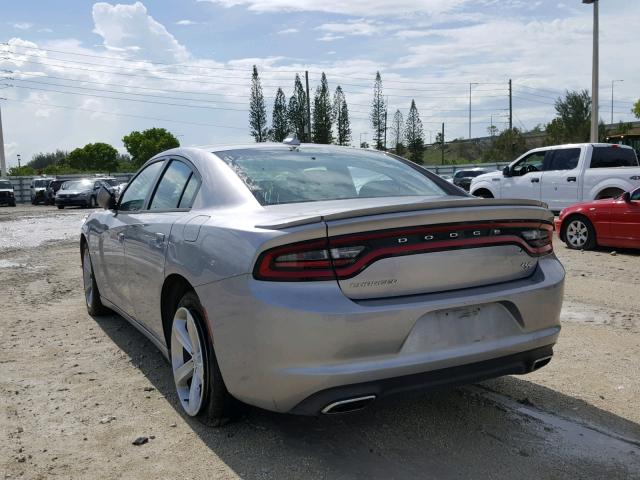 2C3CDXCTXGH178346 - 2016 DODGE CHARGER R/ GRAY photo 3