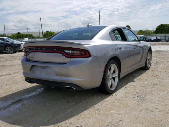 2C3CDXCTXGH178346 - 2016 DODGE CHARGER R/ GRAY photo 4