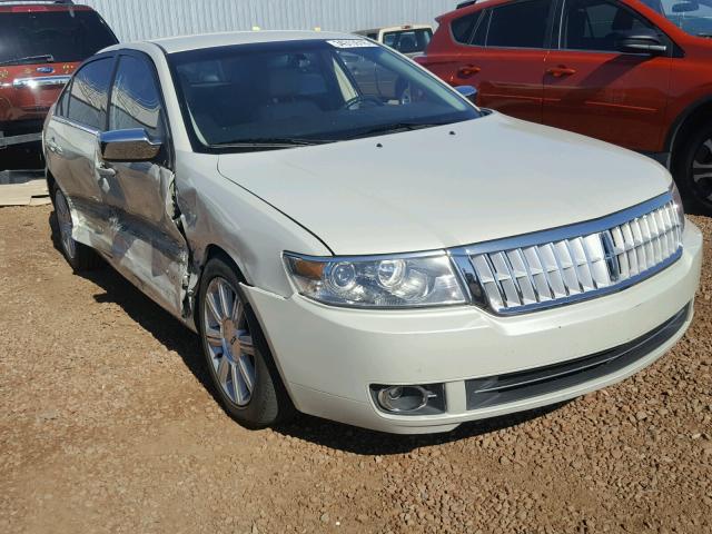 3LNHM26T07R657908 - 2007 LINCOLN MKZ WHITE photo 1