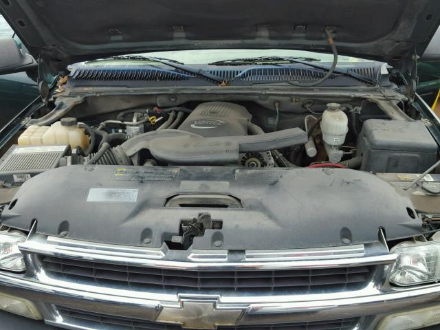 1GNEC16Z94J289492 - 2004 CHEVROLET SUBURBAN C GREEN photo 7