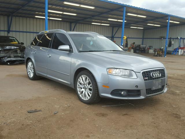 WAUKF78E48A161955 - 2008 AUDI A4 2.0T AV SILVER photo 1