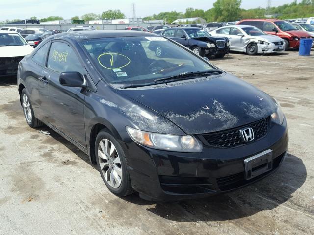2HGFG12919H538854 - 2009 HONDA CIVIC EXL BLACK photo 1