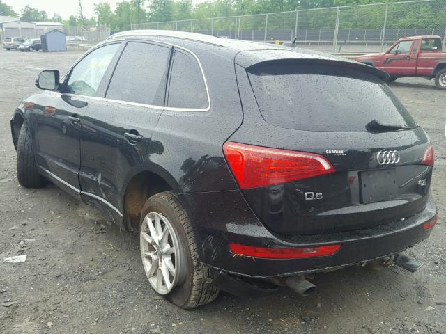 WA1CFAFP4CA003255 - 2012 AUDI Q5 PREMIUM BLACK photo 3