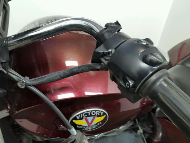 5VPDB36D3A3003211 - 2010 VICTORY MOTORCYCLES CROSS COUN Granate foto 11
