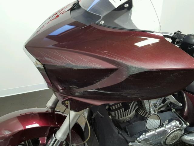 5VPDB36D3A3003211 - 2010 VICTORY MOTORCYCLES CROSS COUN Granate foto 13