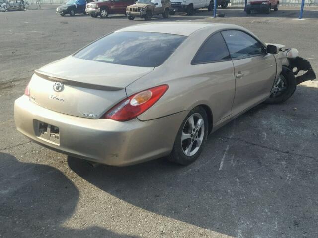 4T1CA38PX4U005942 - 2004 TOYOTA CAMRY SOLA TAN photo 4