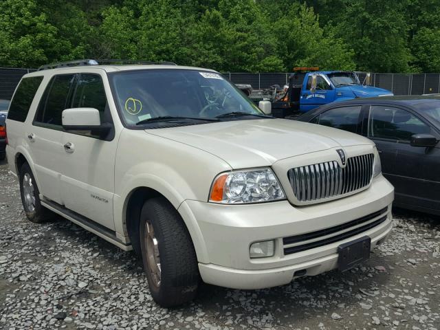 5LMFU28535LJ00764 - 2005 LINCOLN NAVIGATOR WHITE photo 1