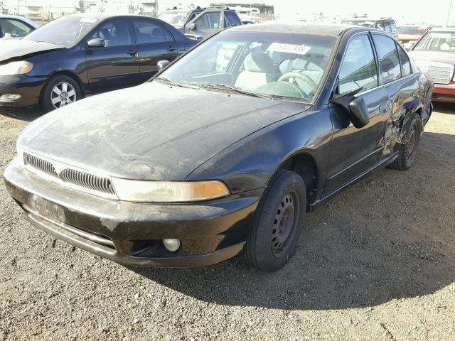 4A3AA46G61E205160 - 2001 MITSUBISHI GALANT ES GRAY photo 2