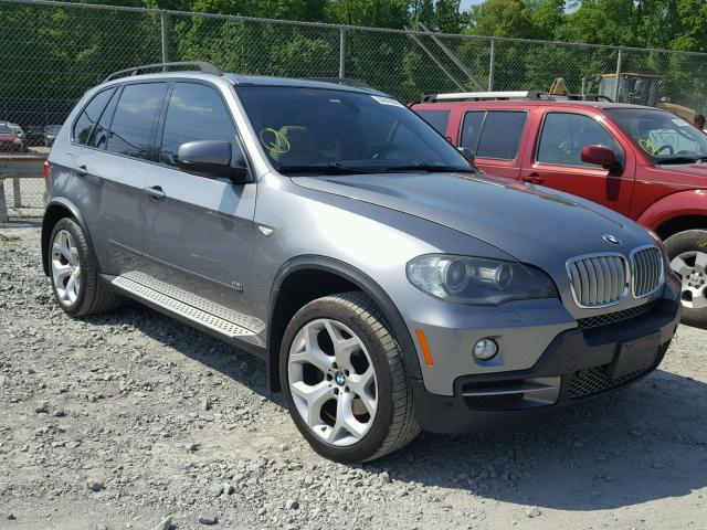 5UXFE83577LZ45715 - 2007 BMW X5 4.8I GRAY photo 1