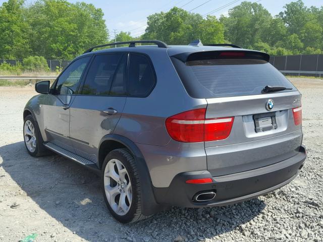 5UXFE83577LZ45715 - 2007 BMW X5 4.8I GRAY photo 3