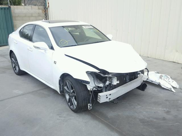 JTHBF5C24B5148593 - 2011 LEXUS IS 250 WHITE photo 1