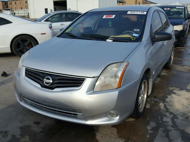 3N1AB6AP8BL605440 - 2011 NISSAN SENTRA 2.0 SILVER photo 2