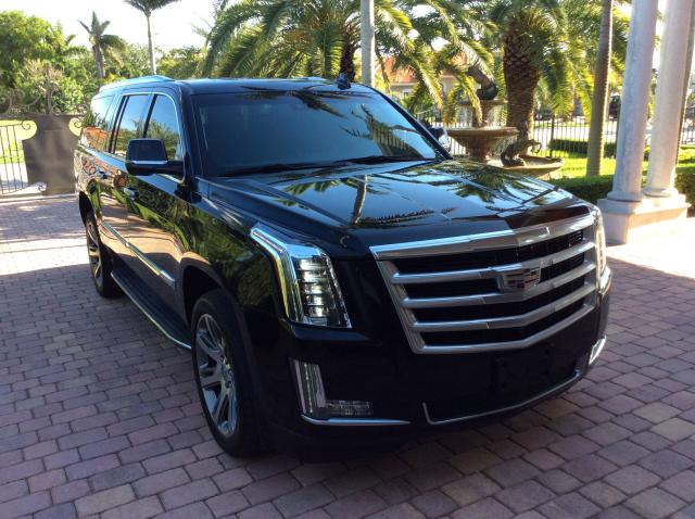 1GYS4HKJ2GR213131 - 2016 CADILLAC ESCALADE E BLACK photo 1
