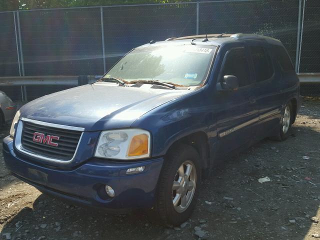 1GKET12P046233767 - 2004 GMC ENVOY XUV BLUE photo 2