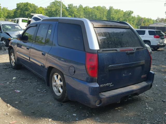 1GKET12P046233767 - 2004 GMC ENVOY XUV BLUE photo 3