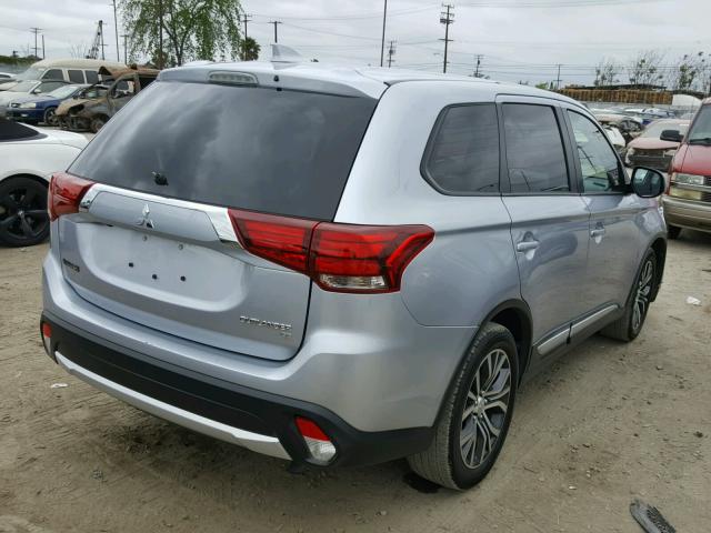 JA4AD3A36HZ028874 - 2017 MITSUBISHI OUTLANDER SILVER photo 4