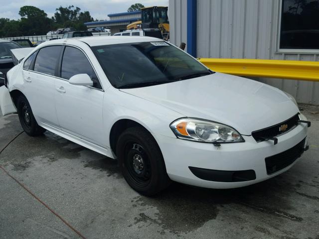 2G1WD5E37C1192128 - 2012 CHEVROLET IMPALA POL WHITE photo 1