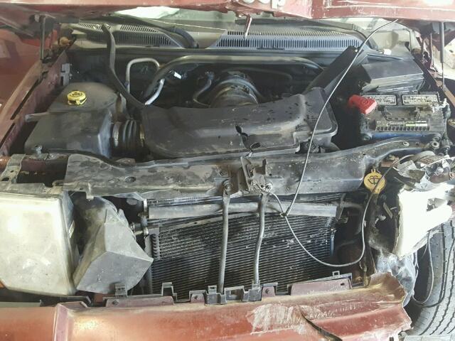 1J8HH68287C534112 - 2007 JEEP COMMANDER მუქწითელი ფოტო 7