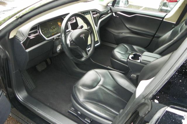 5YJSA1S10EFP35197 - 2014 TESLA MODEL S BLACK photo 5