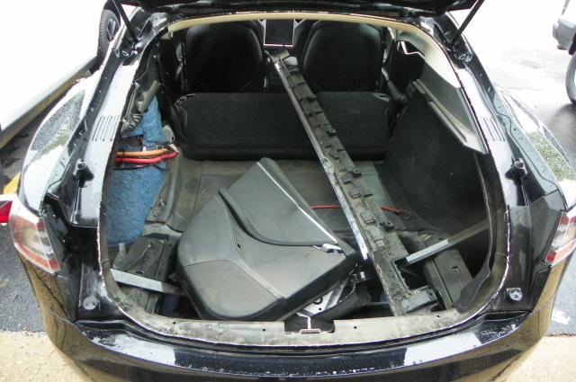 5YJSA1S10EFP35197 - 2014 TESLA MODEL S BLACK photo 9