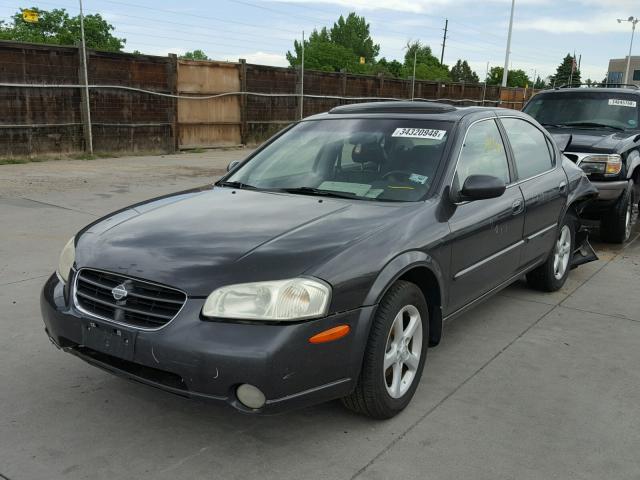 JN1CA31A21T319180 - 2001 NISSAN MAXIMA GXE GRAY photo 2