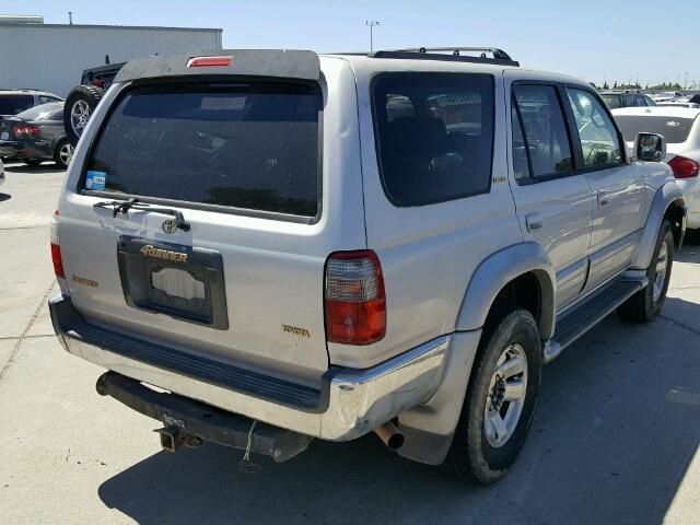 JT3HN87R0W9008437 - 1998 TOYOTA 4RUNNER LI SILVER photo 4