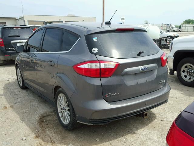 1FADP5BU4DL505818 - 2013 FORD C-MAX SEL GRAY photo 3