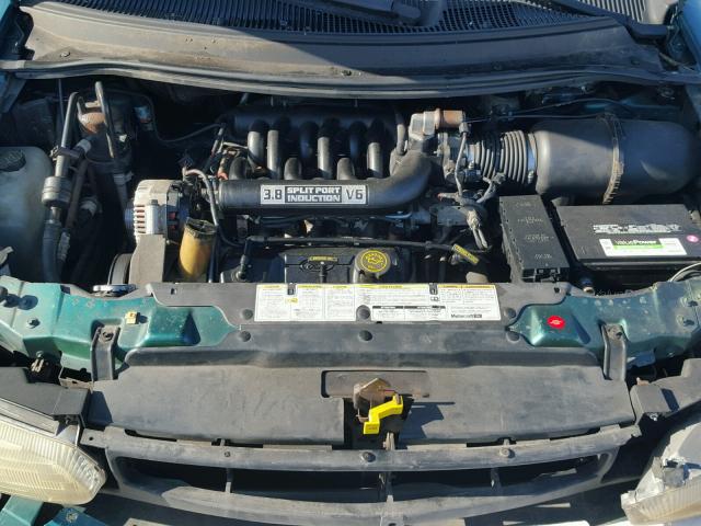 2FMDA5145TBA30025 - 1996 FORD WINDSTAR W GREEN photo 7