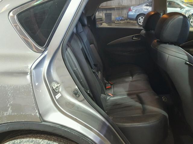 JNKAJ09E99M900674 - 2009 INFINITI EX35 BASE GRAY photo 6