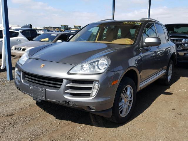 WP1AB29P98LA36305 - 2008 PORSCHE CAYENNE S GRAY photo 2