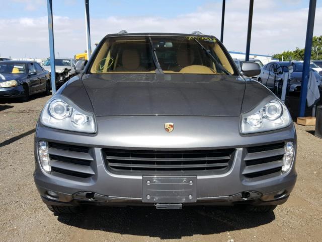 WP1AB29P98LA36305 - 2008 PORSCHE CAYENNE S GRAY photo 9