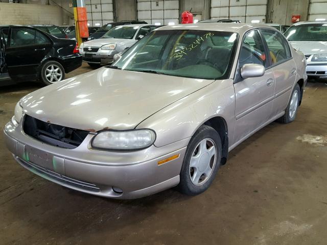 1G1NE52J5Y6229995 - 2000 CHEVROLET MALIBU LS 棕色 照片 2