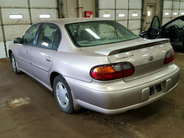 1G1NE52J5Y6229995 - 2000 CHEVROLET MALIBU LS 棕色 照片 3