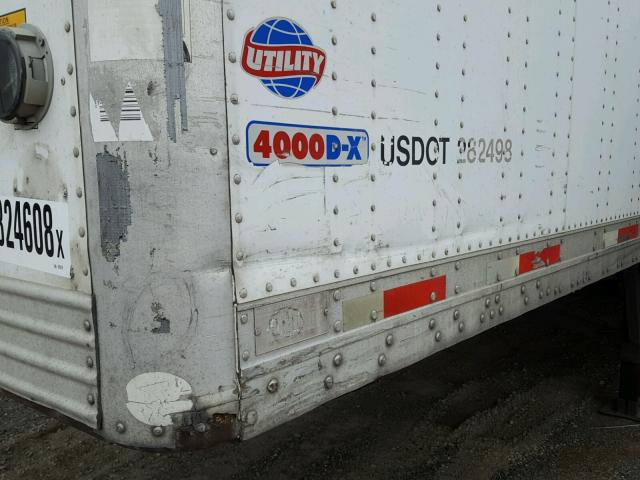 1UYVS253X7G018278 - 2007 UTILITY TRAILER WHITE photo 9