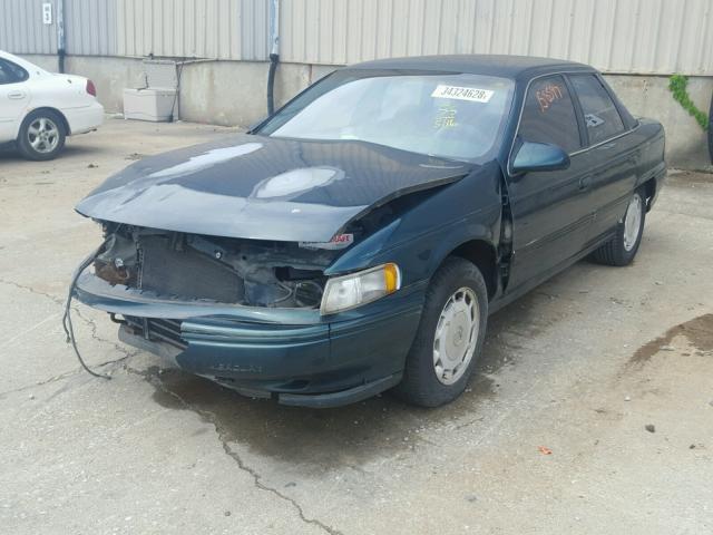 1MELM50U0SA607951 - 1995 MERCURY SABLE GS GREEN photo 2