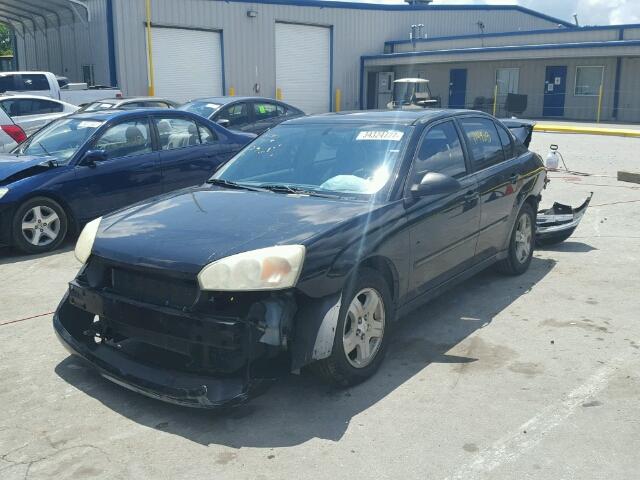 1G1ZU54804F232991 - 2004 CHEVROLET MALIBU LT BLACK photo 2