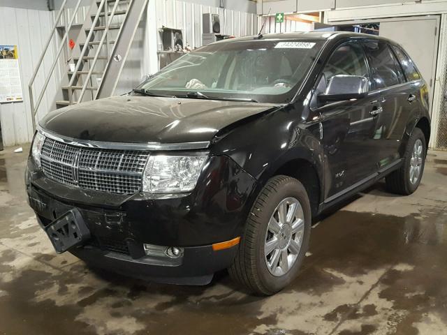 2LMDU68C89BJ01581 - 2009 LINCOLN MKX BLACK photo 2