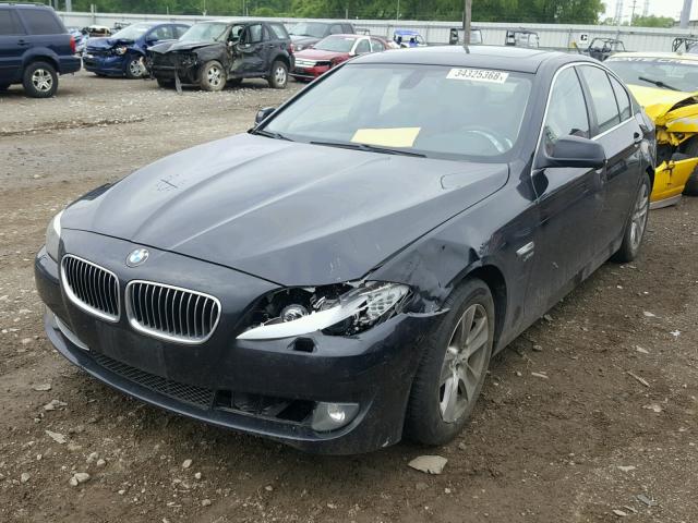 WBAXH5C57CDW11391 - 2012 BMW 528 XI BLACK photo 2