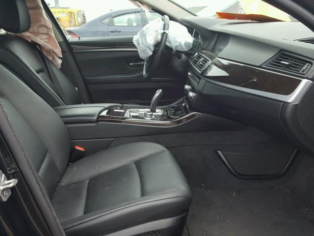 WBAXH5C57CDW11391 - 2012 BMW 528 XI BLACK photo 5