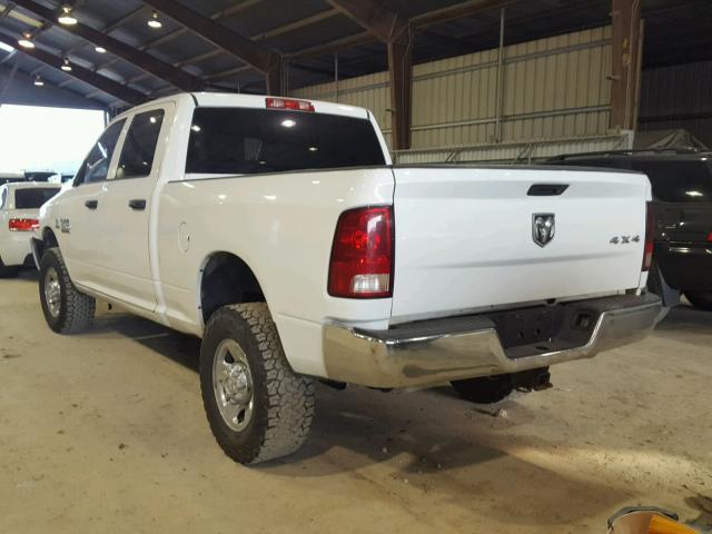 3C6UR5CL4DG609921 - 2013 RAM 2500 ST WHITE photo 3