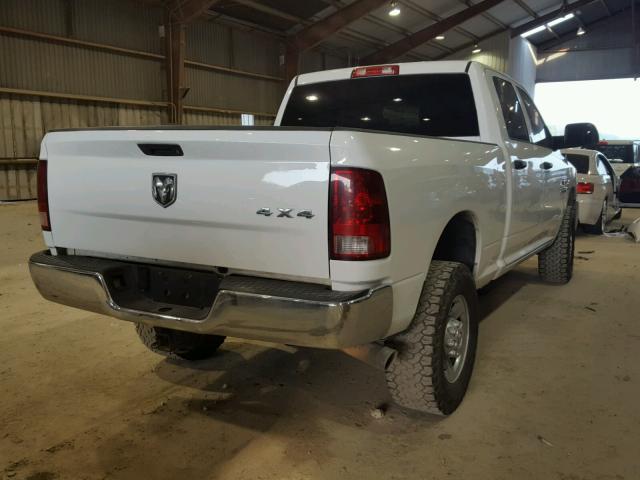 3C6UR5CL4DG609921 - 2013 RAM 2500 ST WHITE photo 4