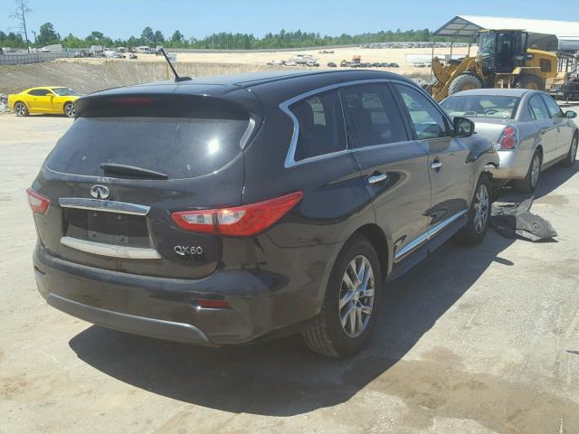 5N1AL0MN8FC500069 - 2015 INFINITI QX60 BLACK photo 4